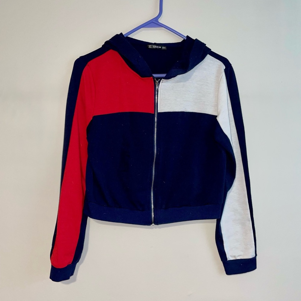 SHEIN Crop Top Jacket